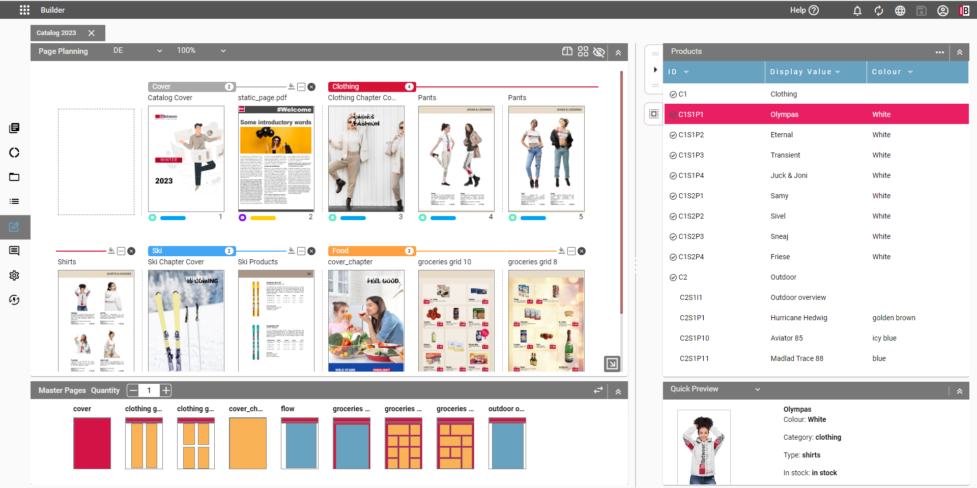 screenshot of InBetween Digital Publishing